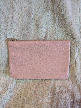 Ipsy Pink Gold December 2021 Glam Bag Makeup Bag NEW